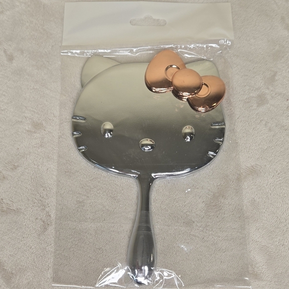 Hello Kitty Silver and Copper Hand Mirror - Picture 2 of 5